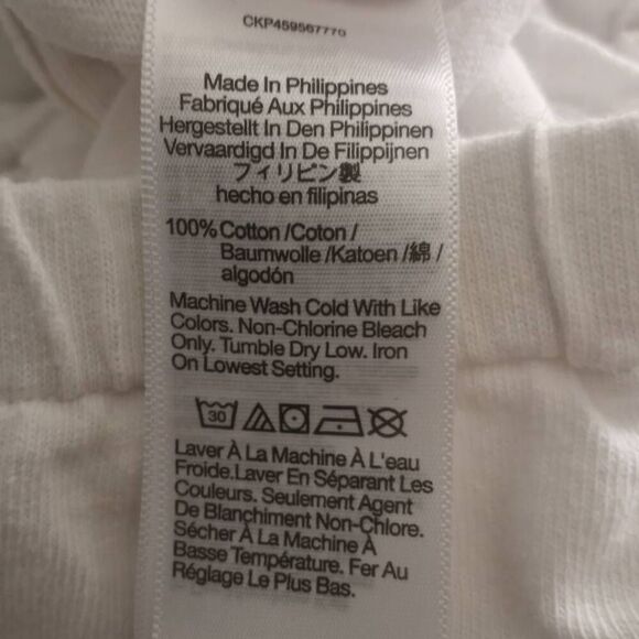 MADEWELL CROP WHITE T-SHIRT SZ. M EUC. - Picture 5 of 5